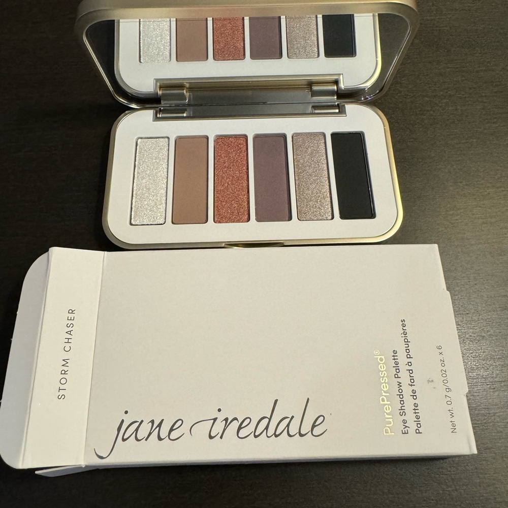 Jane Iredale PurePressed Eye Shadow Palette Storm Chaser Full Size NIB